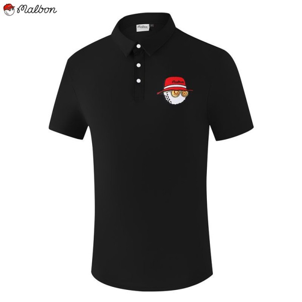 malbon 6종 남성 골프 반팔 카라티셔츠